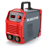 WARCKING 110/220V 190A Welder Machine IGBT Hot Start with Digital Display LCD,Input Power Adapter,Electrode Holder,Work Clamp,Cable and Brush